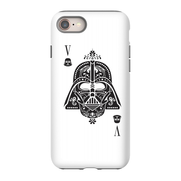 iPhone SE StrongFit Darth Card by Sitchko