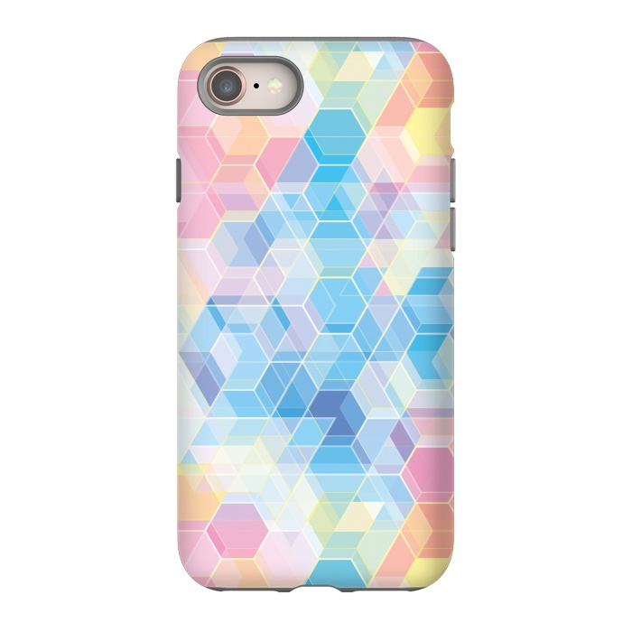 iPhone SE StrongFit Hexagons by M.O.K.