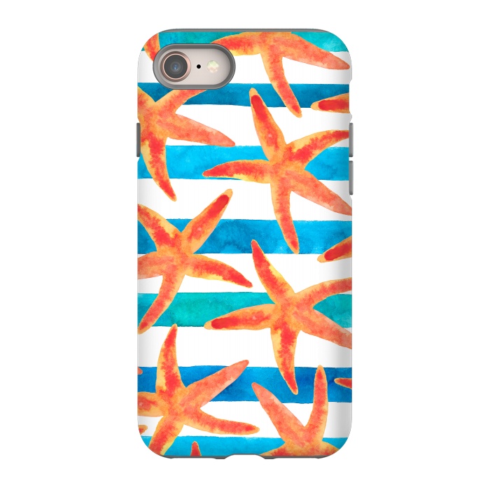 iPhone SE StrongFit Starfish Tropics by Amaya Brydon