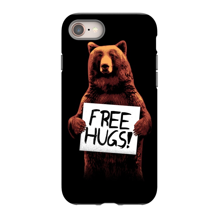 iPhone SE StrongFit Free Hugs by Mitxel Gonzalez