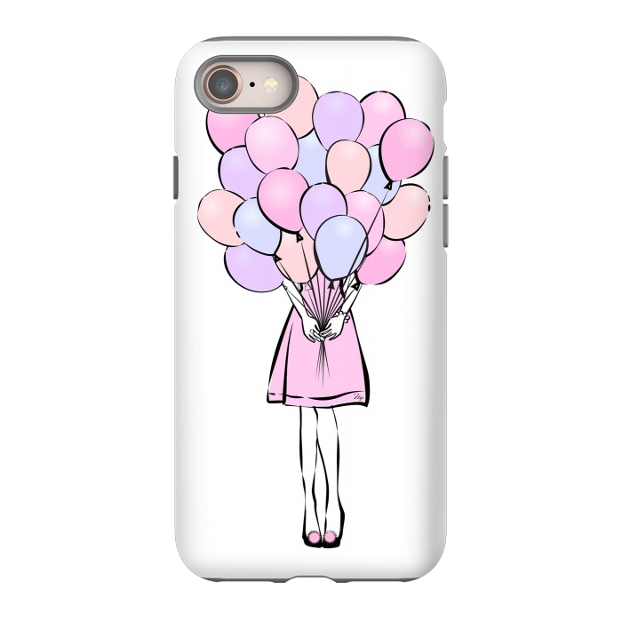 iPhone SE StrongFit Balloon Girl  by Martina