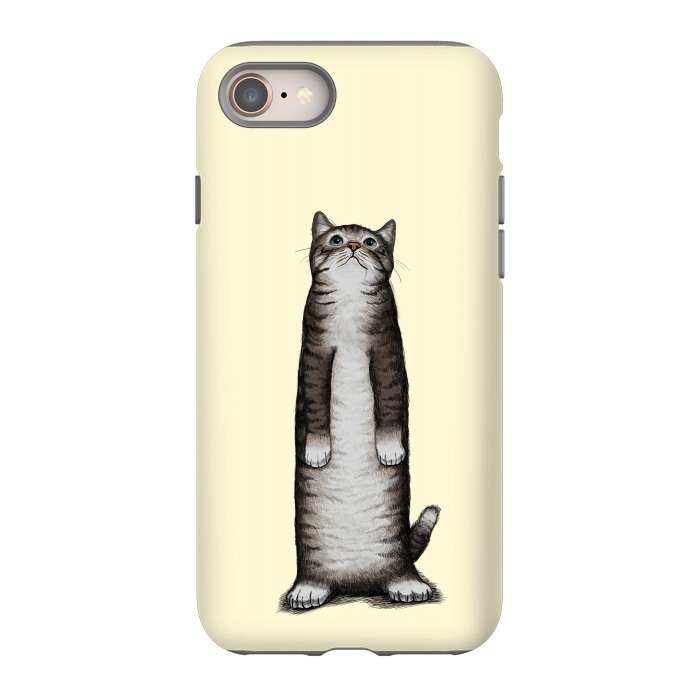 iPhone SE StrongFit Look Cat by Tummeow