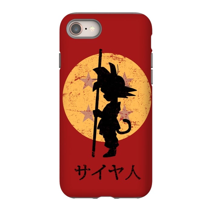 iPhone SE StrongFit Looking for the dragon balls by Denis Orio Ibañez