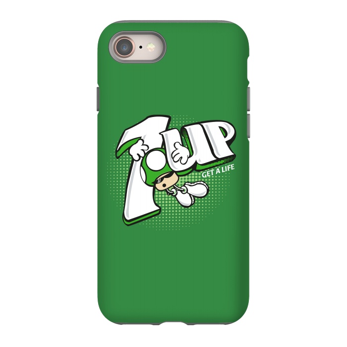 iPhone SE StrongFit 1UP Get a Life by Samiel Art