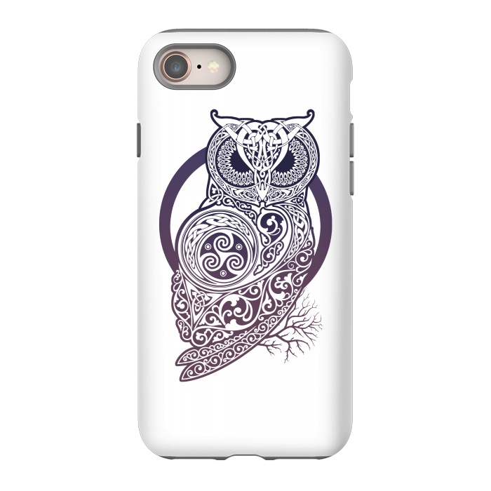 iPhone SE StrongFit CELTIC OWL by RAIDHO