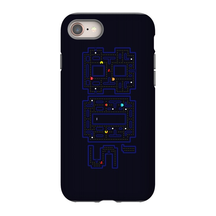 iPhone SE StrongFit FEELING 80'S - PACMAN by SKULLPY