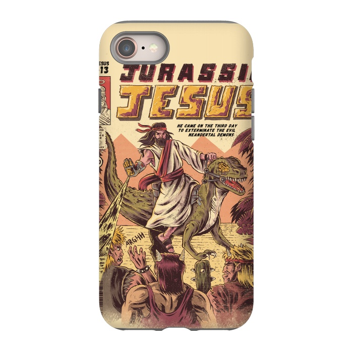 iPhone SE StrongFit JURASSIC JESUS by Ilustrata