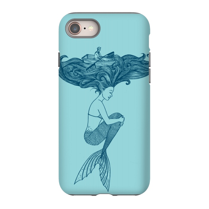 iPhone SE StrongFit Mermaid by Coffee Man