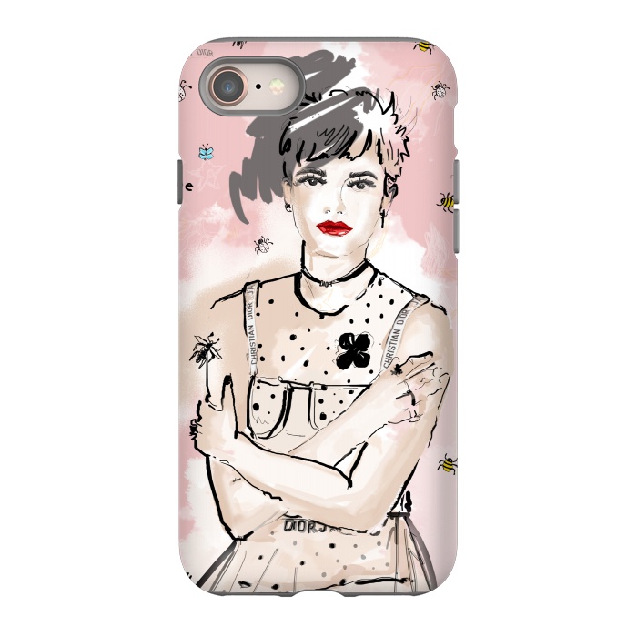 iPhone SE StrongFit Dior Girl by MUKTA LATA BARUA