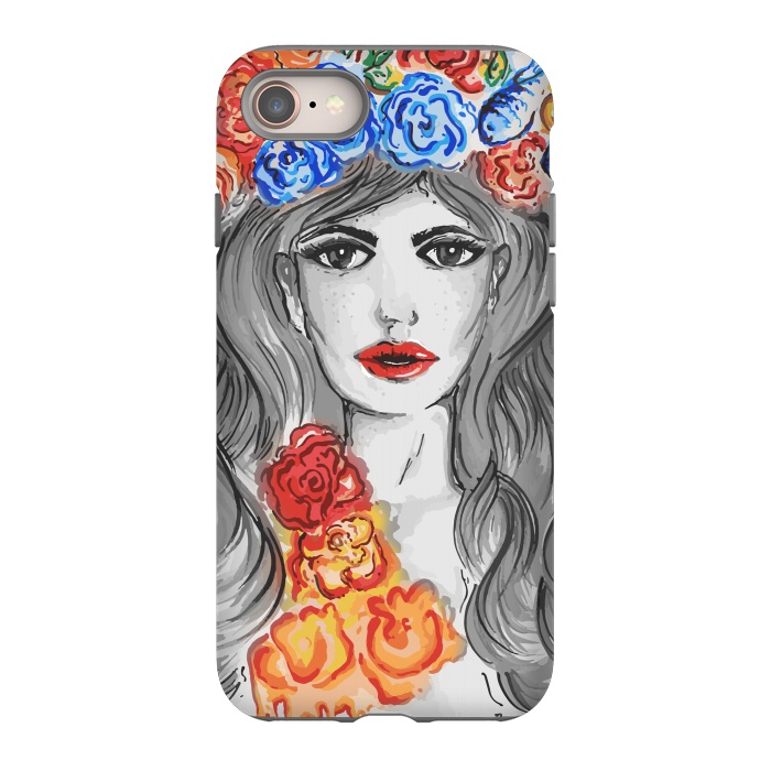 iPhone SE StrongFit flower girl by MUKTA LATA BARUA
