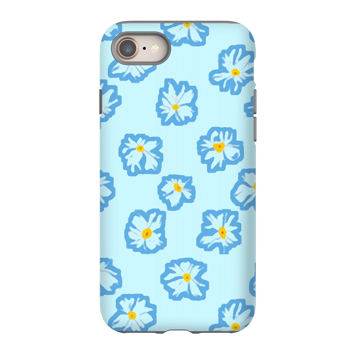 iPhone SE StrongFit Happy Daysies by Bettie * Blue