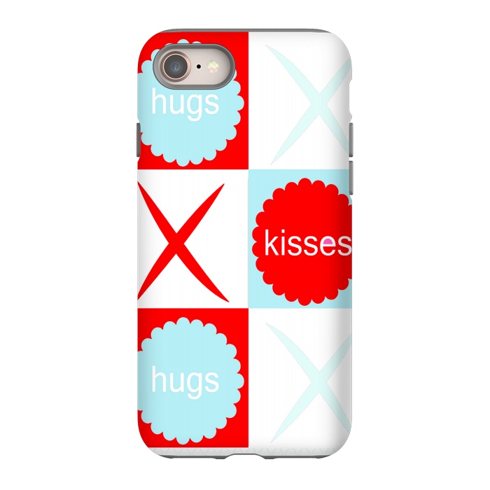 iPhone SE StrongFit Hugs & Kissies by Bettie * Blue