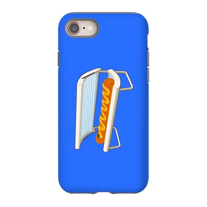 iPhone SE StrongFit Hotdog by Xylo Riescent