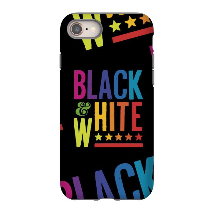 iPhone SE StrongFit Colorful Black & White by Dellán