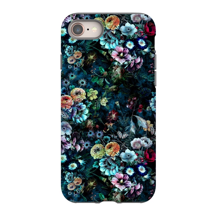 iPhone SE StrongFit Floral Pattern VIII by Riza Peker