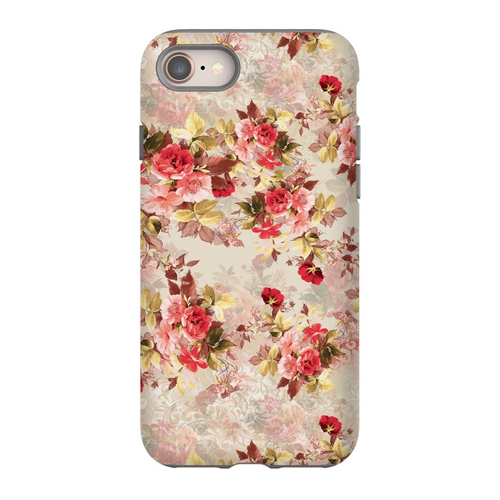 iPhone SE StrongFit Floral Pattern X by Riza Peker