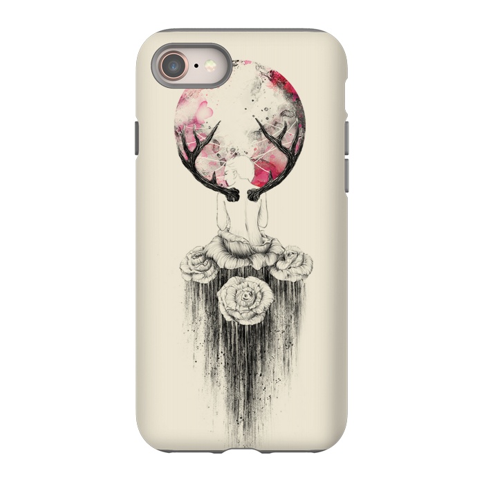 iPhone SE StrongFit Moon Goddess  by Alwin Aves