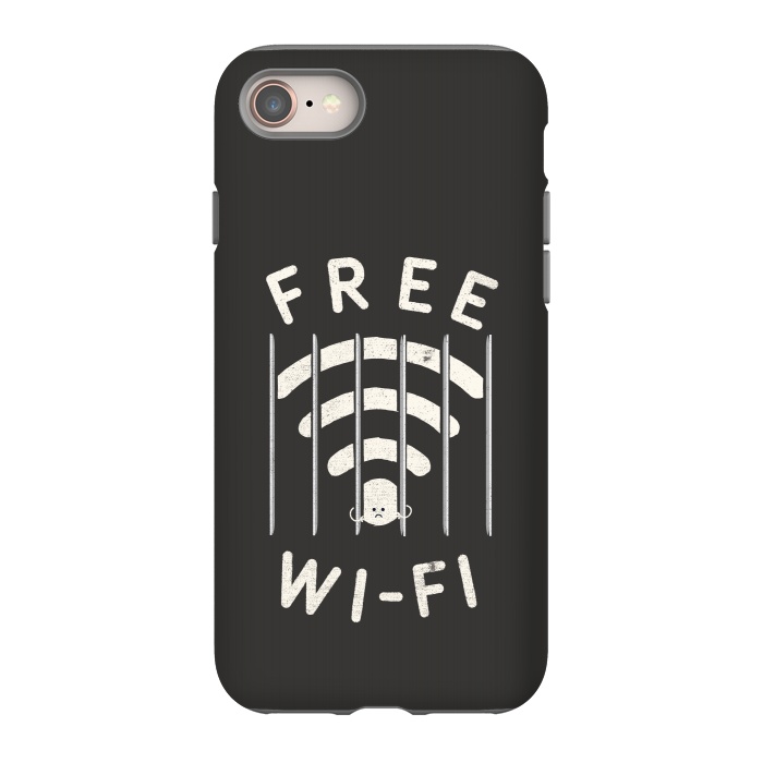iPhone SE StrongFit Free wi-fi by Shadyjibes