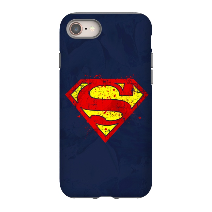 iPhone SE StrongFit Super Man's Splash by Sitchko
