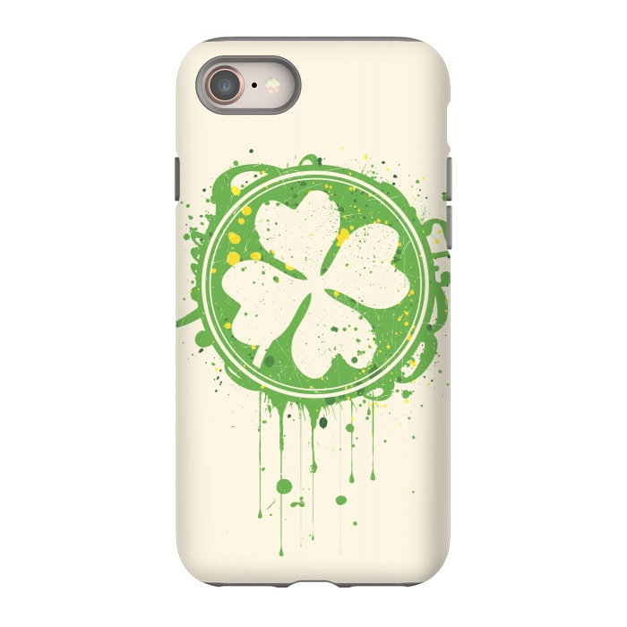 iPhone SE StrongFit Patrick's clover by Sitchko