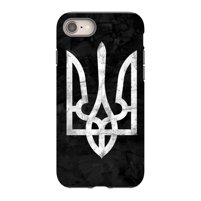 iPhone SE StrongFit Ukraine Black Grunge by Sitchko