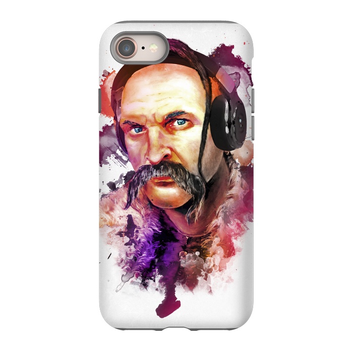 iPhone SE StrongFit Cossack Ivan Sirko listen music by Sitchko