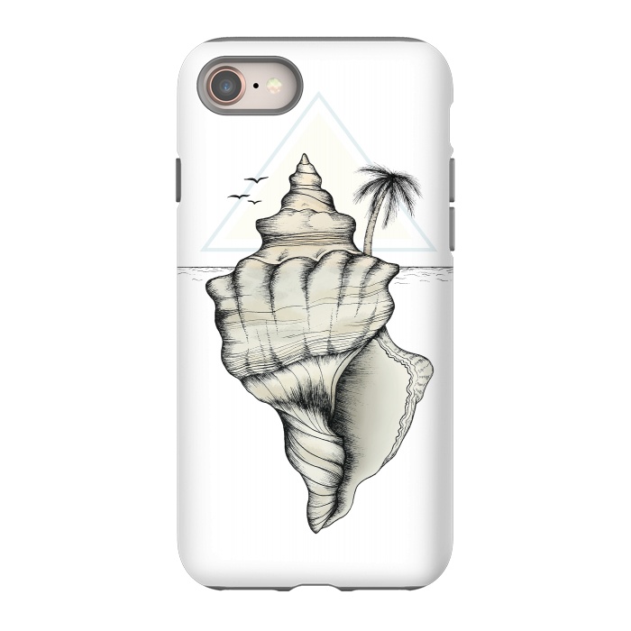 iPhone SE StrongFit Secret Island by Barlena