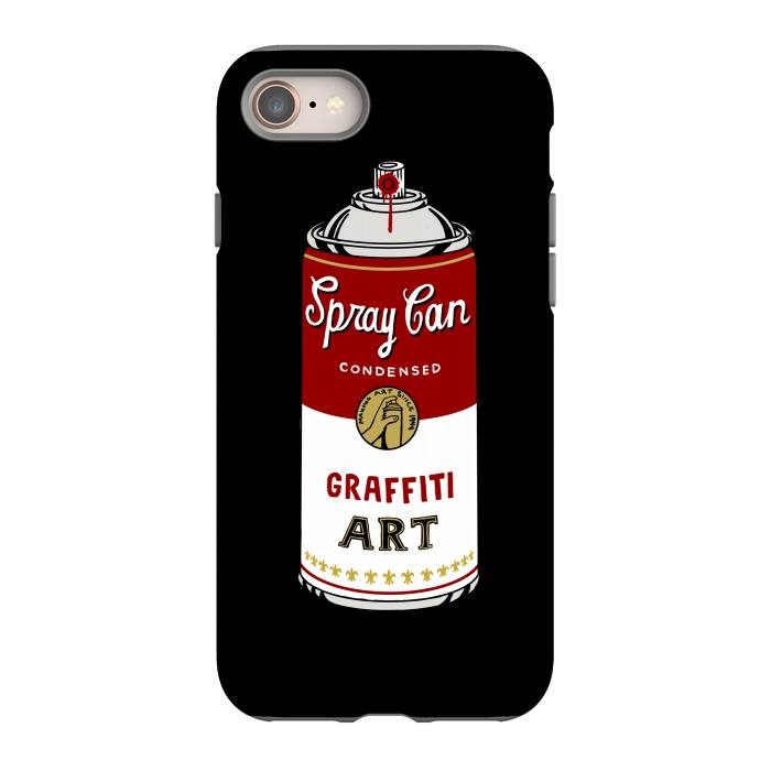 iPhone SE StrongFit Graffiti Can by Coffee Man