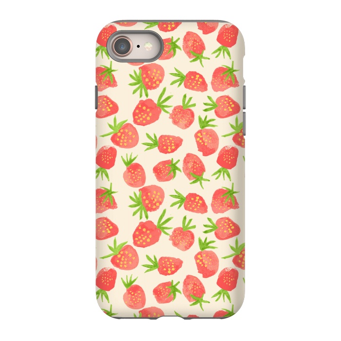 iPhone SE StrongFit Strawberry by Edith May
