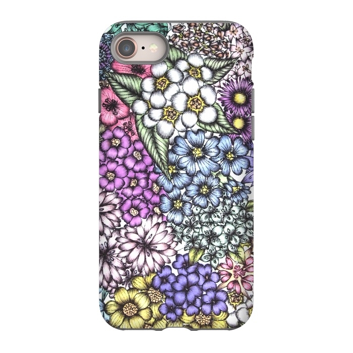 iPhone SE StrongFit A Bevy of Blossoms by ECMazur 