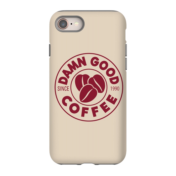 iPhone SE StrongFit Twin Peaks Damn Good Coffee Costa by Alisterny