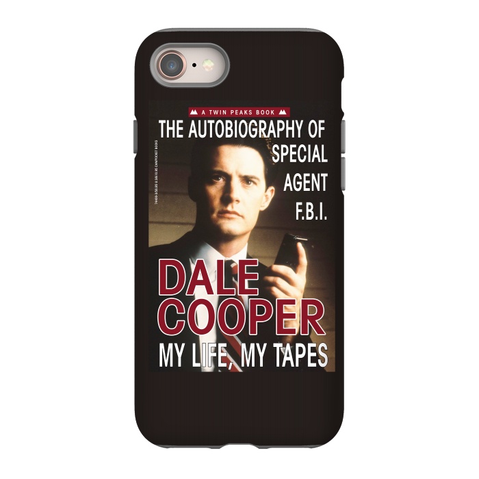 iPhone SE StrongFit Twin Peaks Dale Cooper Book by Alisterny