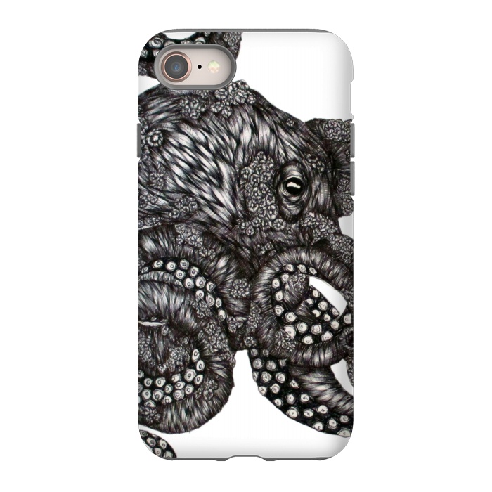 iPhone SE StrongFit Barnacle Octopus by ECMazur 