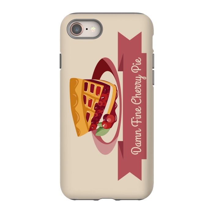 iPhone SE StrongFit Twin Peaks Cherry Pie by Alisterny