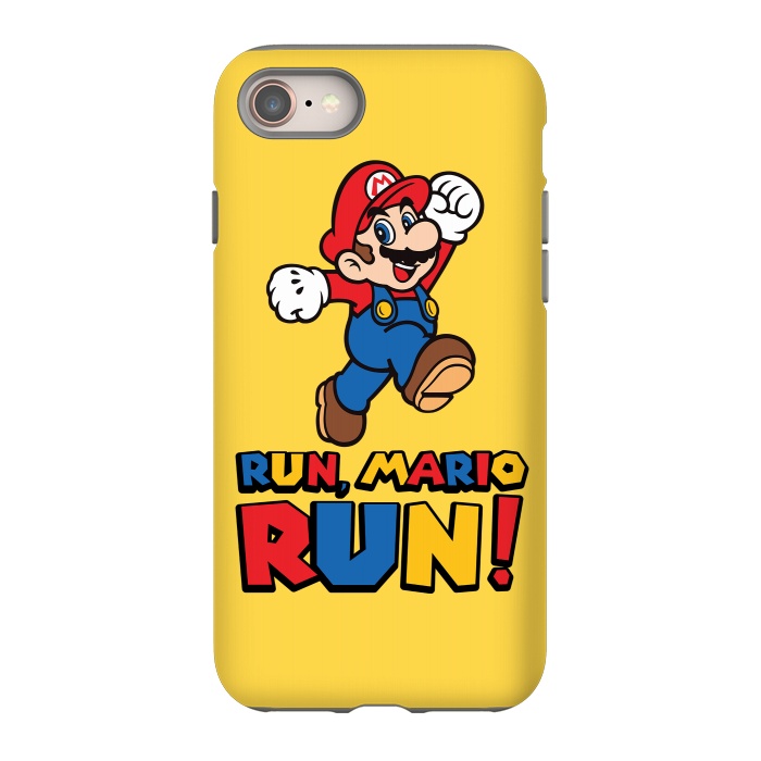 iPhone SE StrongFit Run, Mario Run by Alisterny