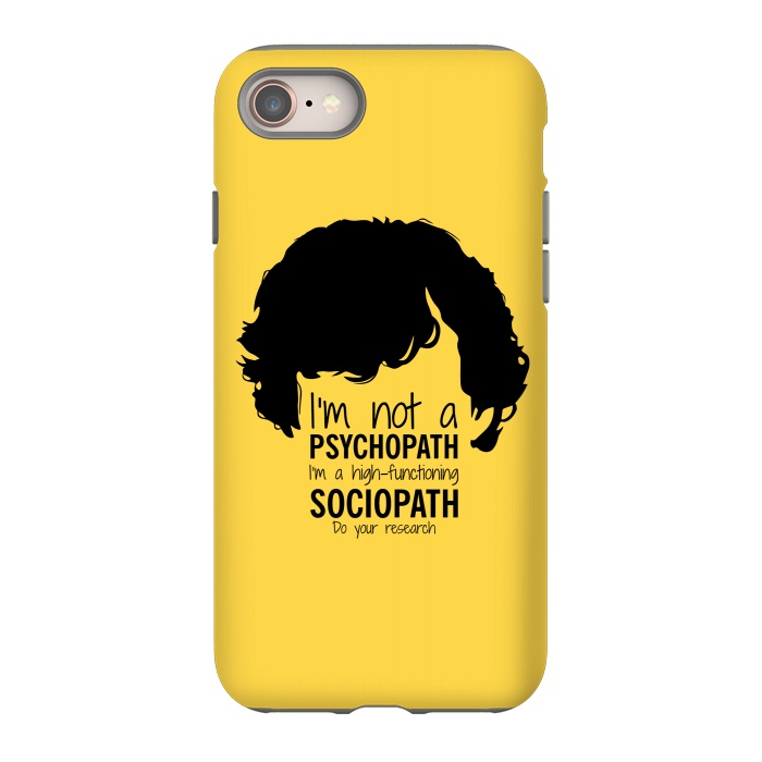 iPhone SE StrongFit Sherlock Holmes High Functioning Sociopath by Alisterny