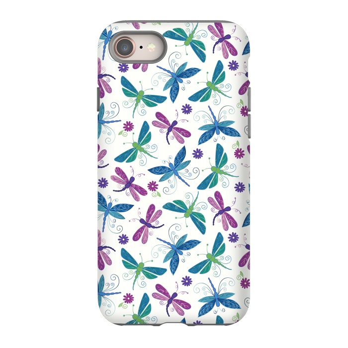 iPhone SE StrongFit Dragonflies by TracyLucy Designs