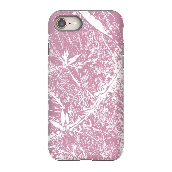 iPhone SE StrongFit Pink Floral Art by Zala Farah