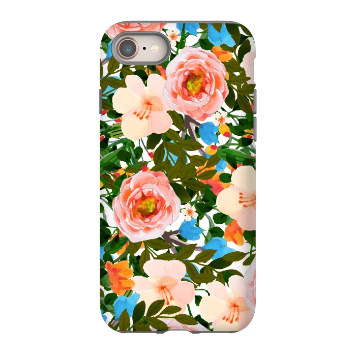 iPhone SE StrongFit Rose Garden by Uma Prabhakar Gokhale