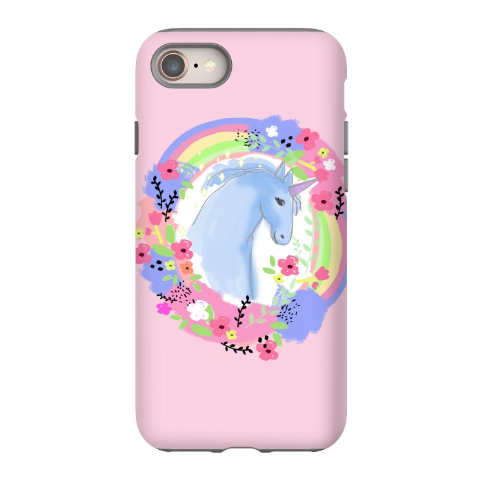 iPhone SE StrongFit Pink Unicorn by MUKTA LATA BARUA