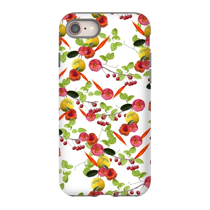 iPhone SE StrongFit Fruity Flora by Zala Farah