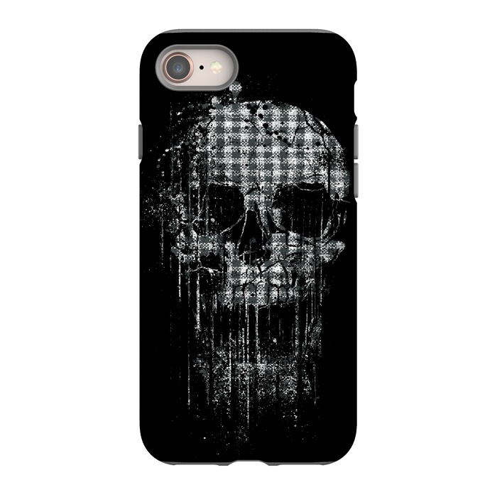 iPhone SE StrongFit Cool Splatter Skull by Branko Ricov