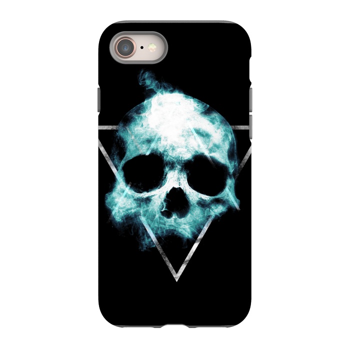 iPhone SE StrongFit Skull by Mitxel Gonzalez