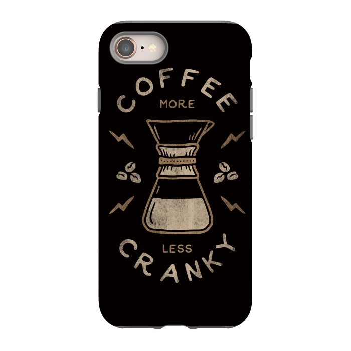 iPhone SE StrongFit Coffee More Less Cranky by Indra Jati Prasetiyo