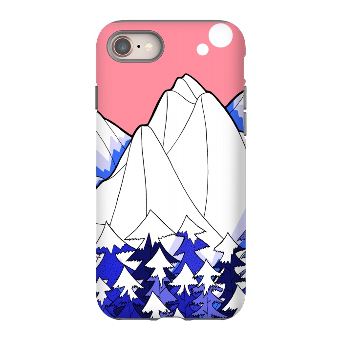 iPhone SE StrongFit The deep blue forests of the mountains by Steve Wade (Swade)