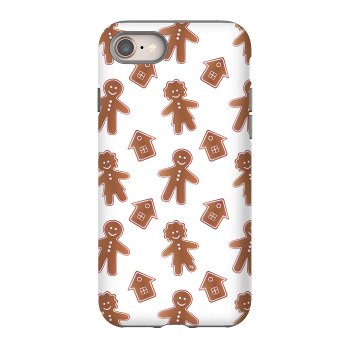 iPhone SE StrongFit Gingerbread people by Martina