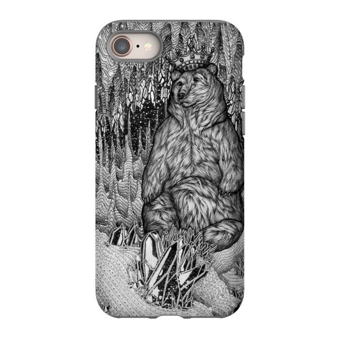 iPhone SE StrongFit Cave of the Bear King by ECMazur 
