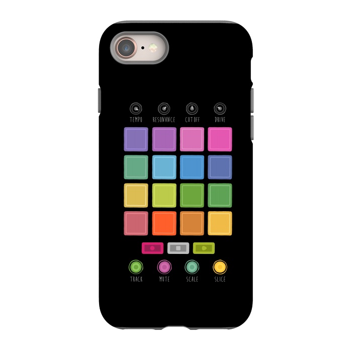 iPhone SE StrongFit Dj Electronic Music Mixer by Dellán