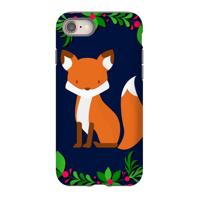 iPhone SE StrongFit fox pattern by MALLIKA