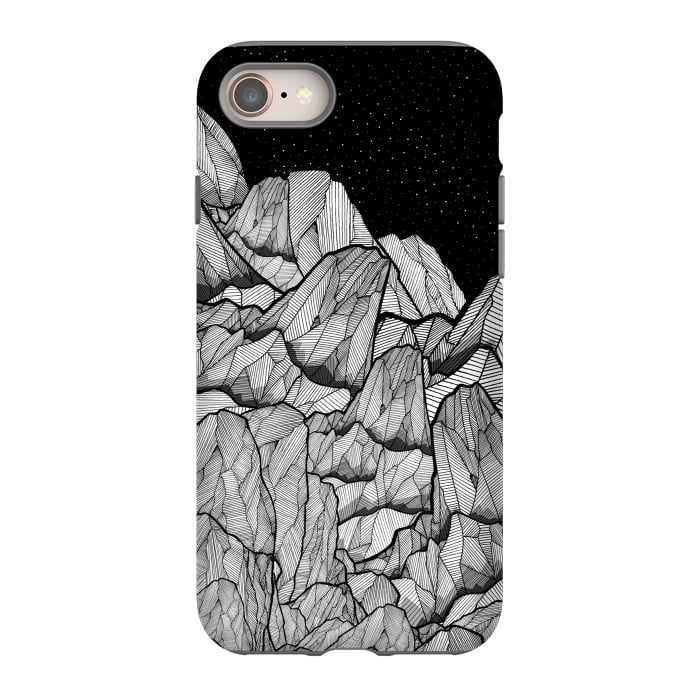iPhone SE StrongFit Mountains under the star fields by Steve Wade (Swade)